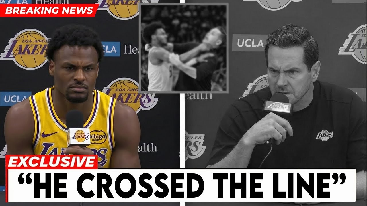 Bronny James WALKS OFF the Court After Explosive Clash With Coach Caught on Camera