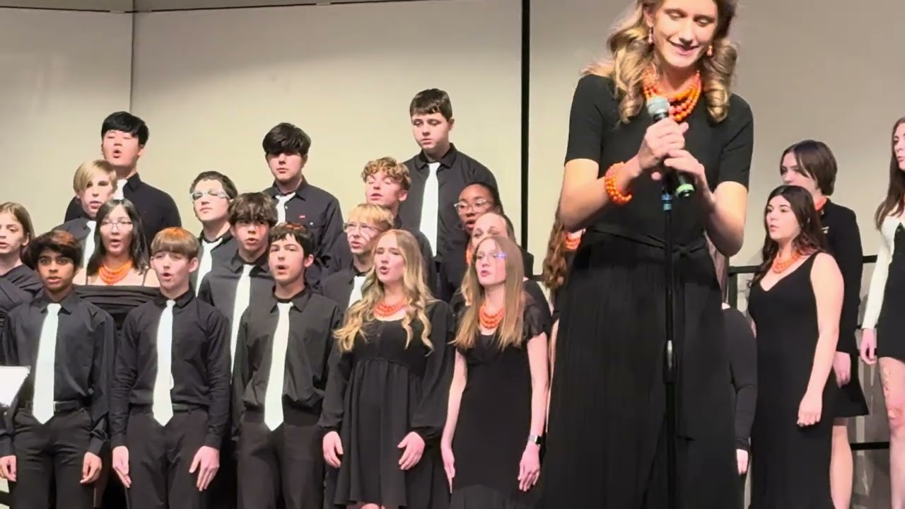 Harper’s 8th grade choir- “Open The Window Noah”