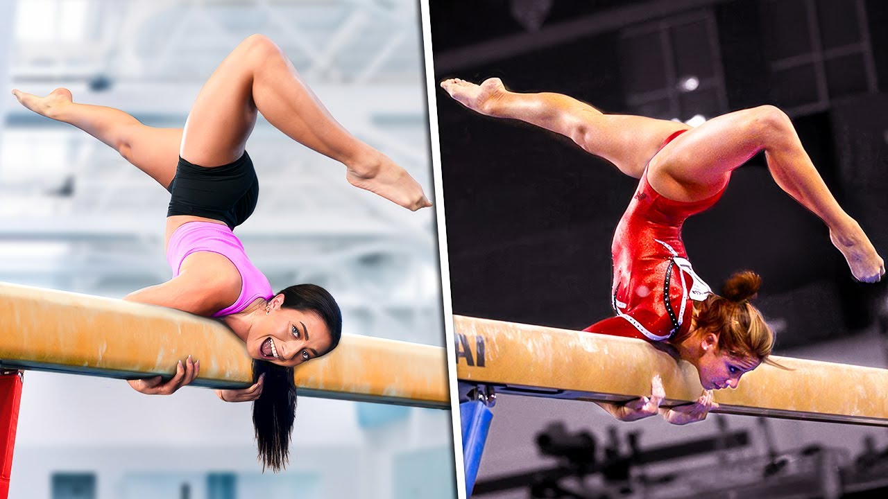 Trying Weird Gymnastics Skills!