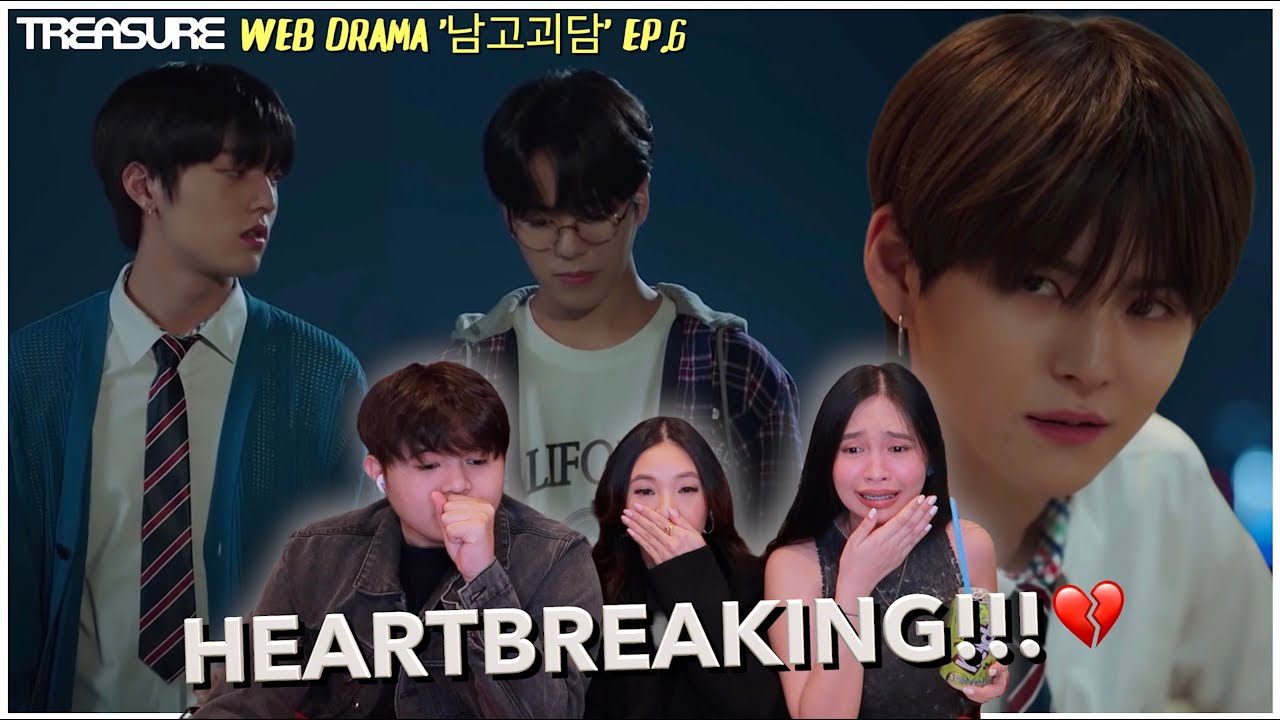 TREASURE - WEB DRAMA '남고괴담' EP.6 REACTION 💔 HEARTBREAKING!!! 💔 | SIBLINGS REACT