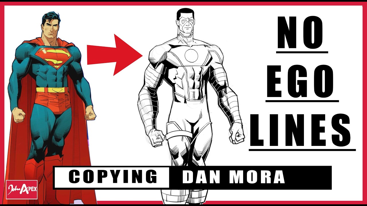 what i Observed copying Dan Mora but with my characters