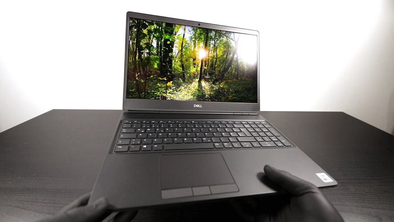 Dell Precision 7550 Workstation, Unboxing