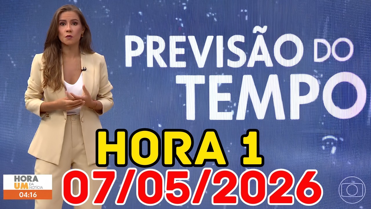 ALERTA M&Aacute;XIMO: Ciclone, Ventos de 90km/h e Perigo de Temporal | Previs&atilde;o do Tempo Hora 1 07/05