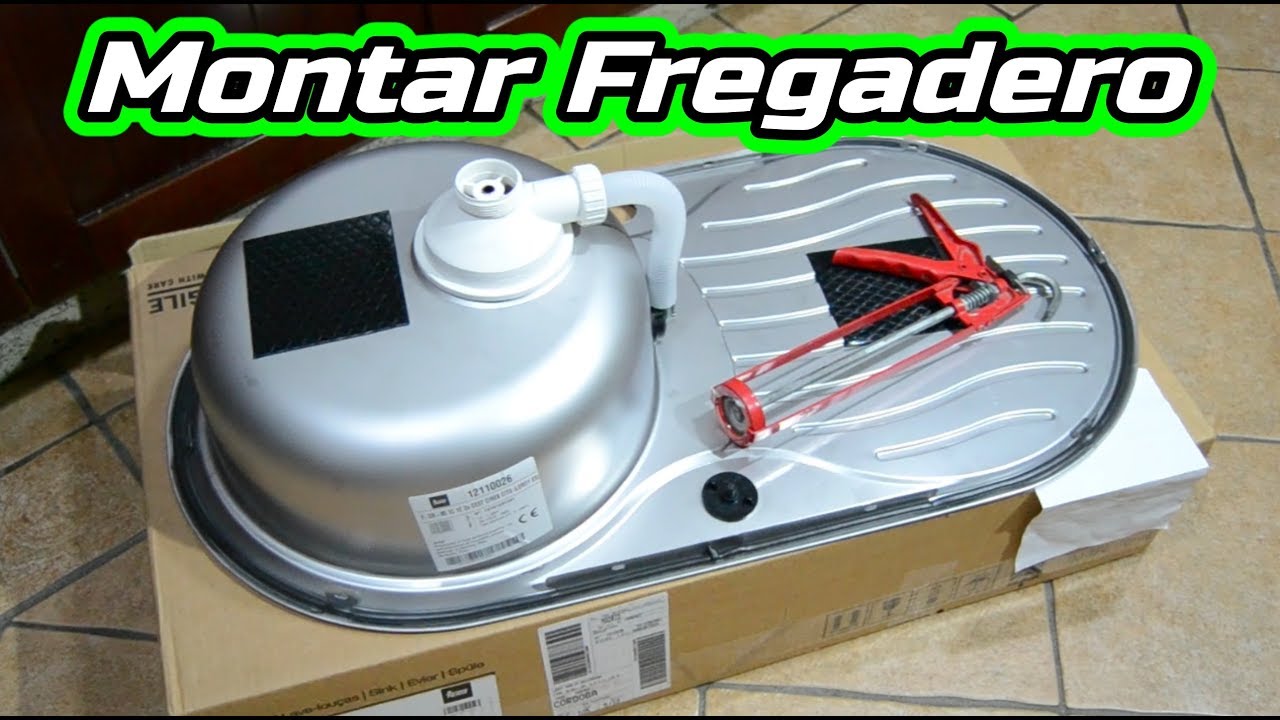 🧢Como INSTALAR un fregadero de cocina CORRECTAMENTE
