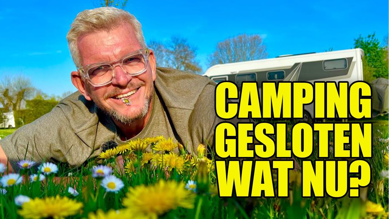 CAMPING GESLOTEN, WAT NU?  - Solo camper Spanje Portugal - DWVLOGT #181
