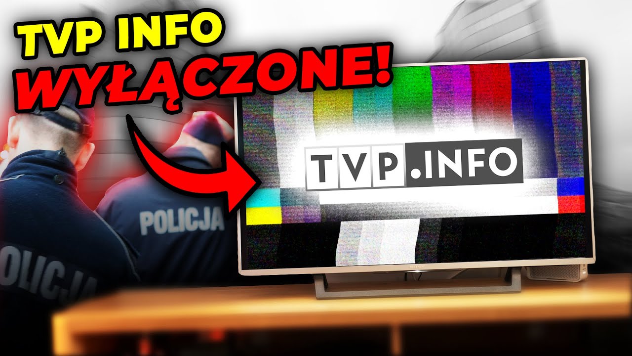 TAK WYGLĄDAŁO WYŁĄCZENIE TVP INFO