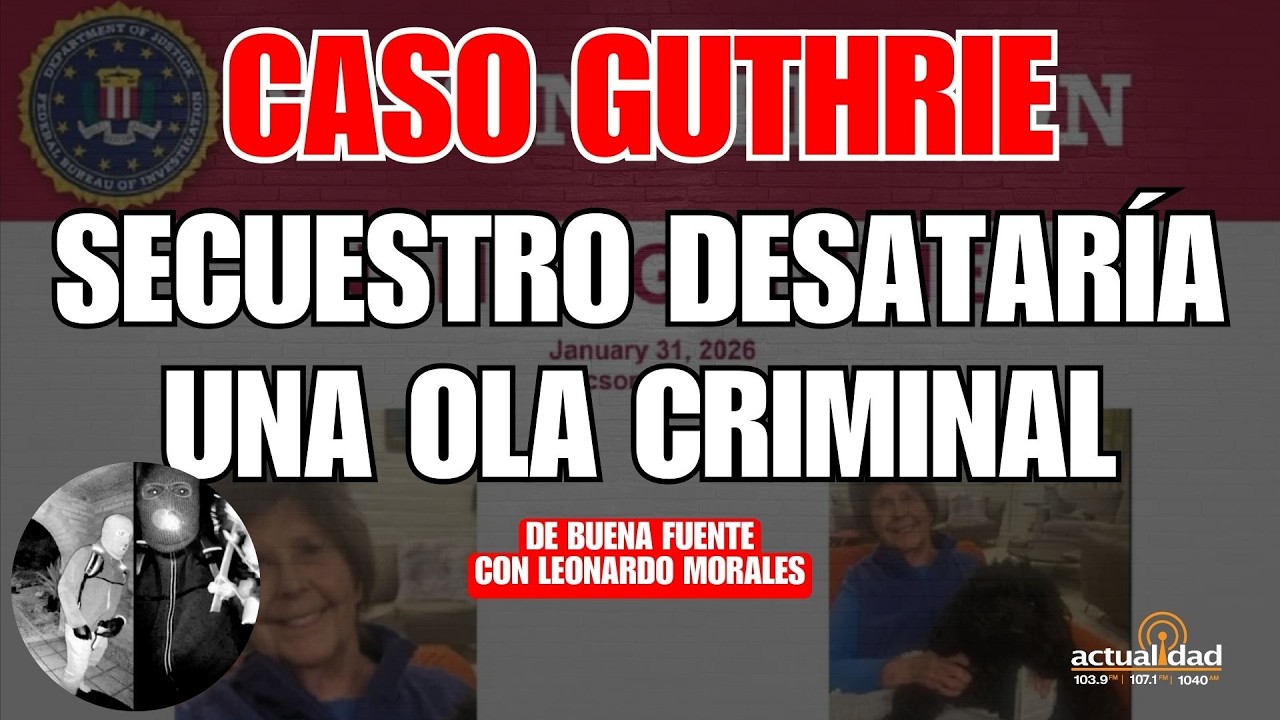 Alarma máxima: temen que el secuestro desate una ola criminal | De Buena Fuente con Marian