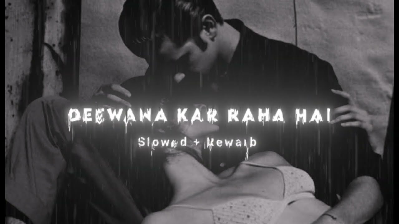 Deewana Kar Raha Hai || Javed Ali ( Rain + Slowed + Thander + Rewarb)  mind Relax From Raaz 3