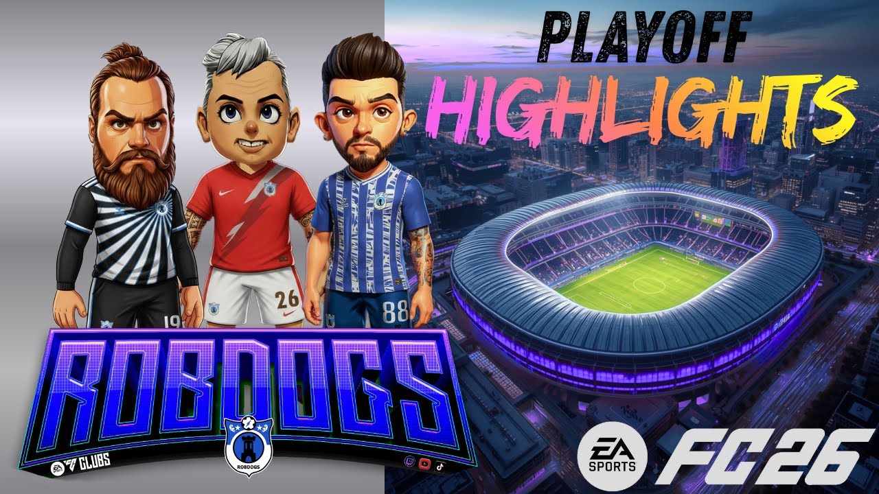 RobDogs Go For Glory! #fc26 Division 3.10-Game Playoff Highlights #football #fifa #soccer #fc26clubs