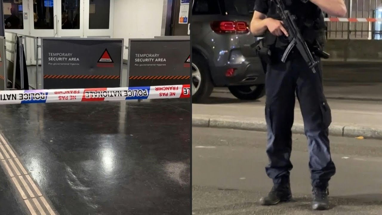 Paris: un militaire blessé au couteau gare de l'Est, un suspect interpellé | AFP Images