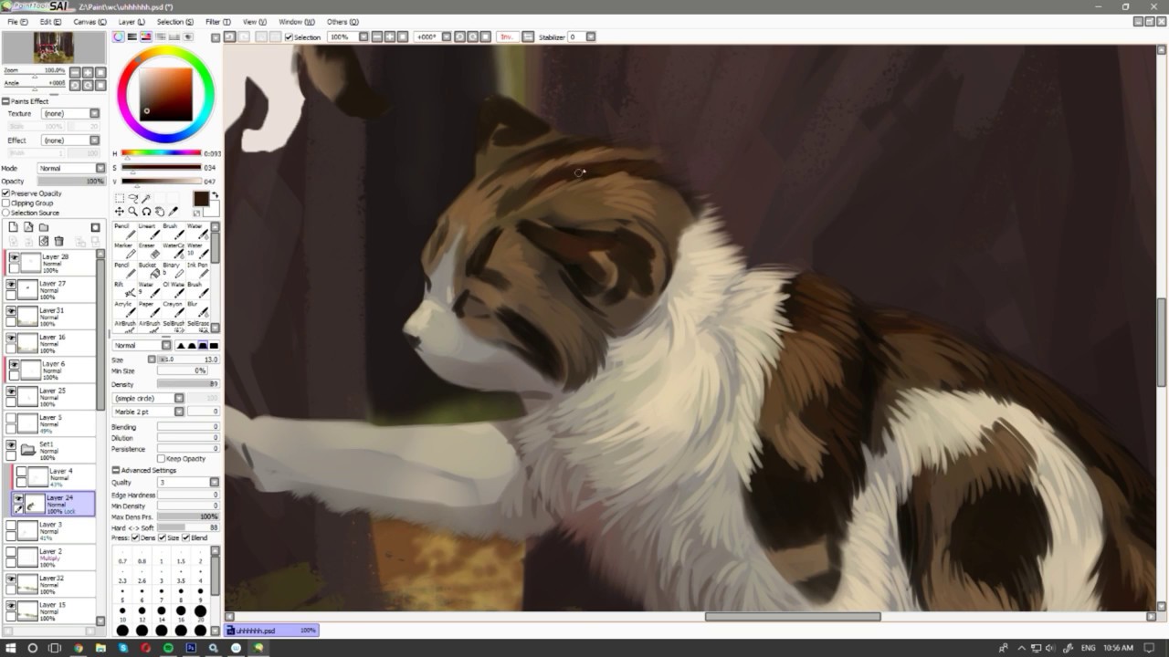 Pineflight - Warrior cats Speedpaint