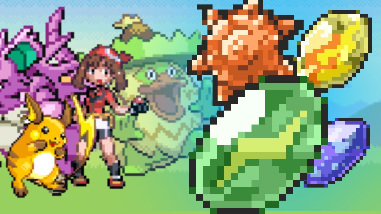 ZERANDO Pokémon Ruby APENAS com Pokémon que EVOLUEM por PEDRAS!