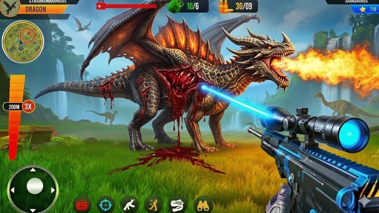 Wild Animal Hunter 3D: Epic Dinosaur Hunting Adventure 🦖| New 2026 Update Gameplay #7