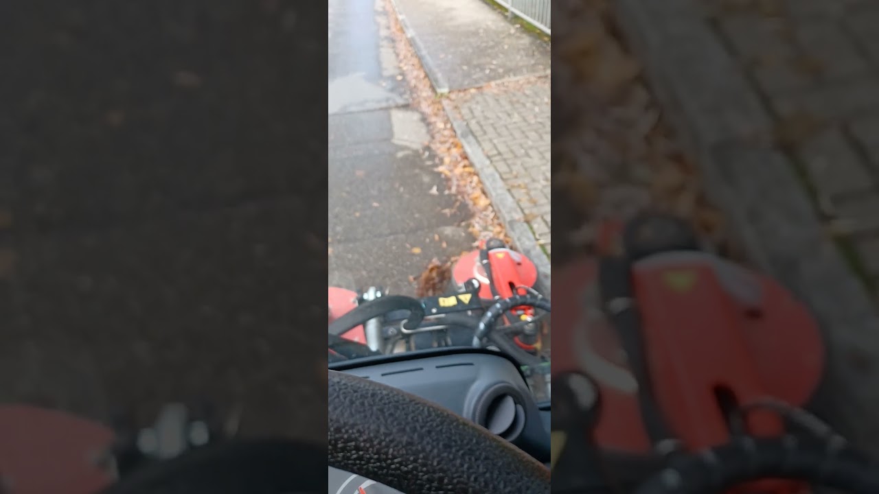 Kugelmann Kehrmaschine.. es l&auml;uft 😉😀