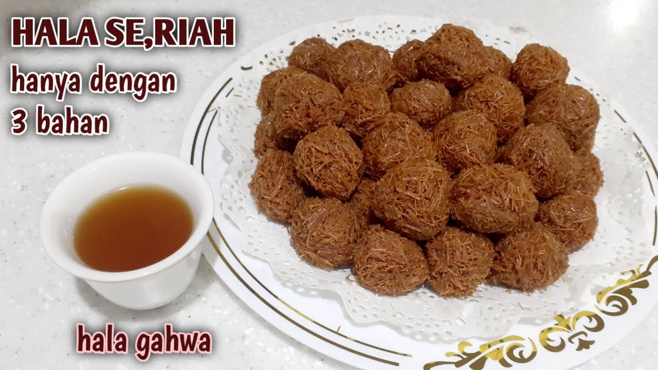 HALA SE,RIAH HANYA DENGAN 3 BAHAN || HALA GAHWA