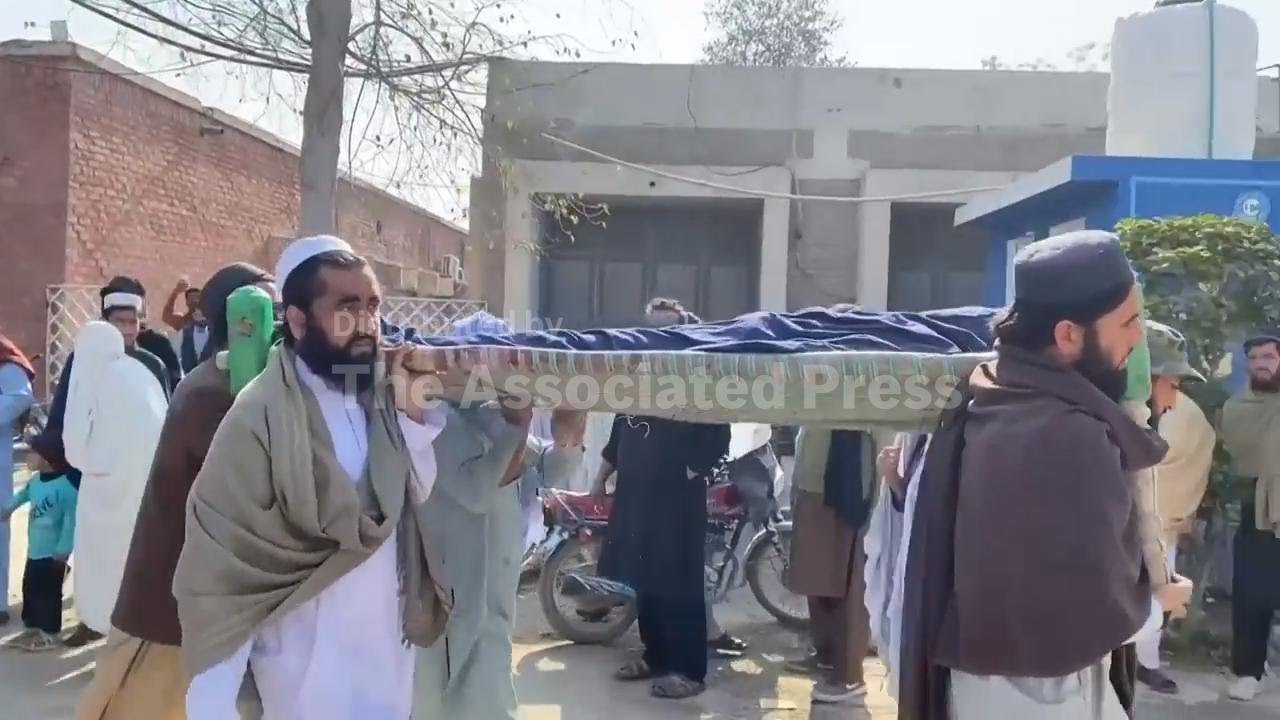 Injured brought to hospital after motorcycle bomb explodes near police station in Pakistan