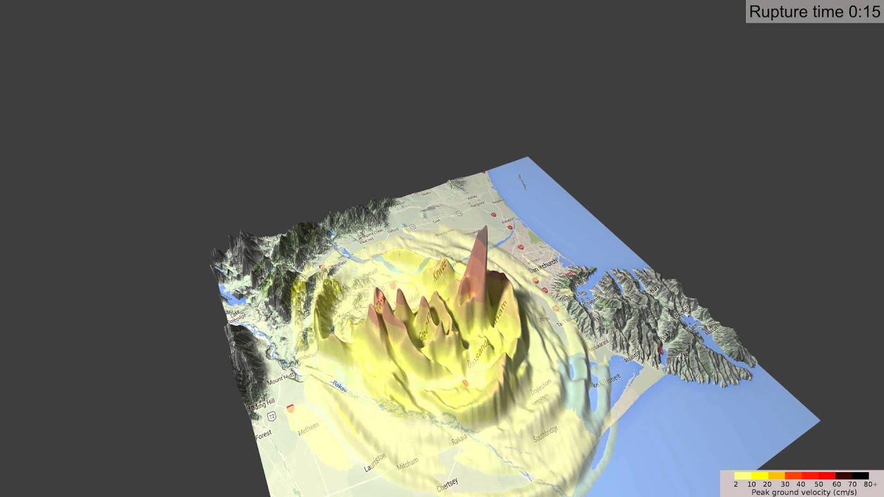 Simulation of the 2010 Darfield earthquake
