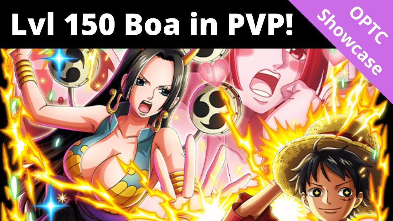 I try out lvl 150 Boa-Enel in PVP! Her damage with Super Special is crazy! OPTC Pirate Rumble