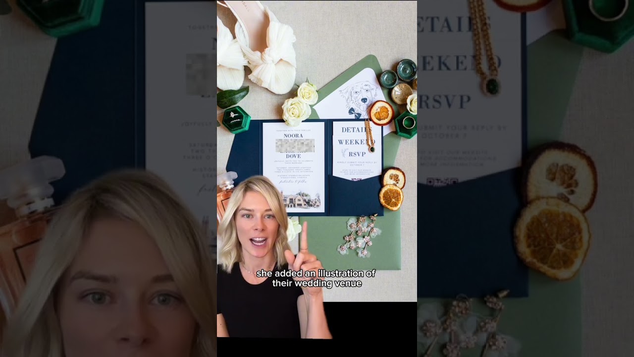 How to DIY Wedding Invitations #diywedding #weddinginvitation