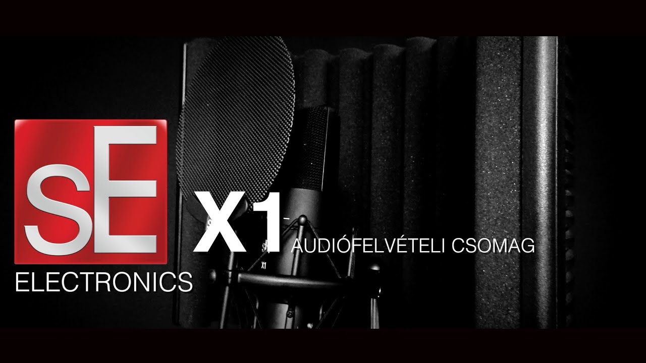 sE Electronics X1 Studio Bundle st&uacute;di&oacute;mikrofon csomag