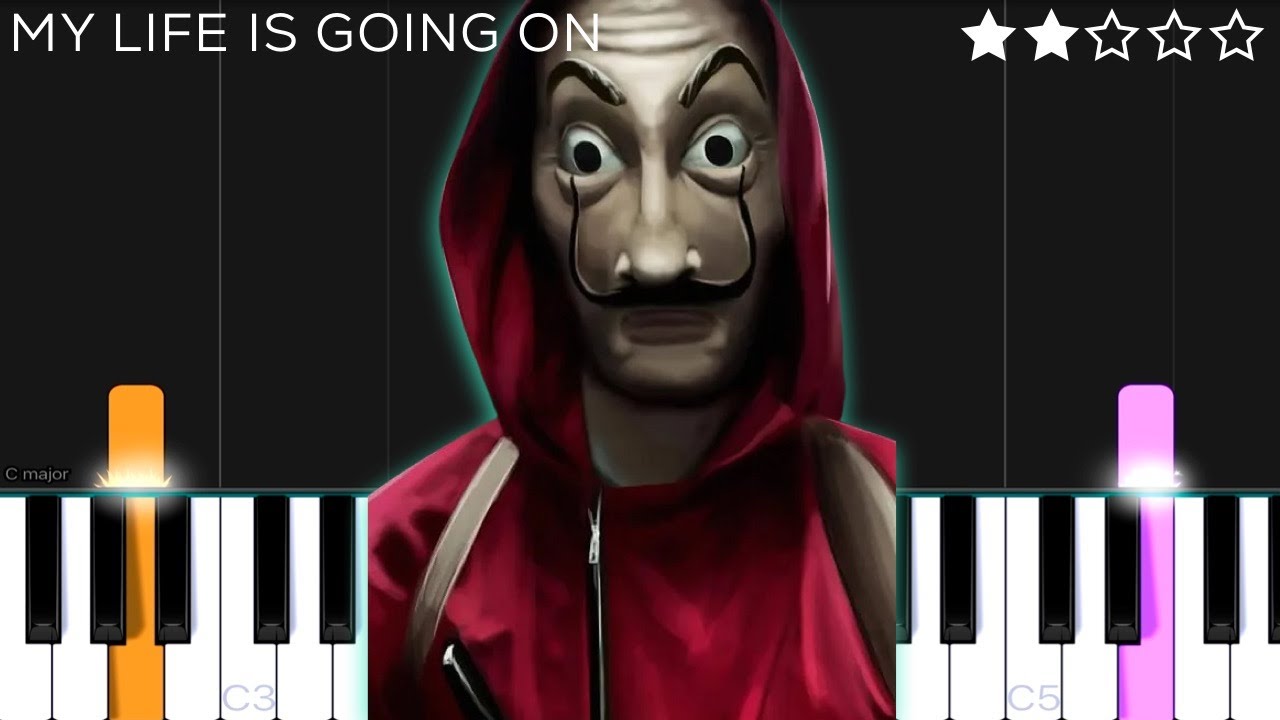 Cecilia Krull - My life is going on from (“La casa de papel”) | EASY Piano Tutorial