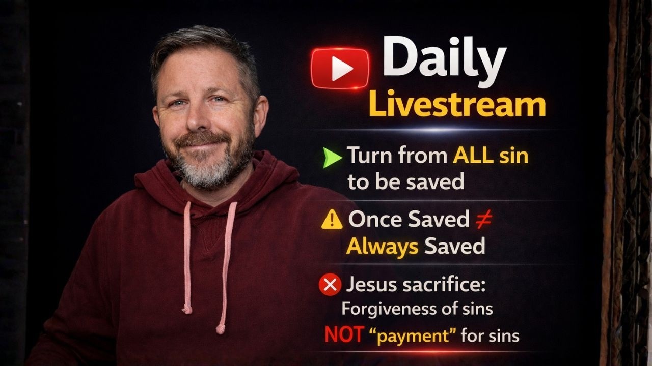 Daily Discussions 3/17/26 | Is salvation conditional? Can a believer fall away? What is repentance?