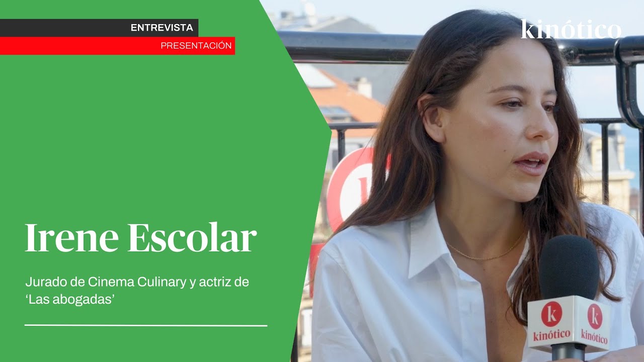 Entrevista con Irene Escolar por 'Las abogadas' y su papel como jurado del #SSIFF72