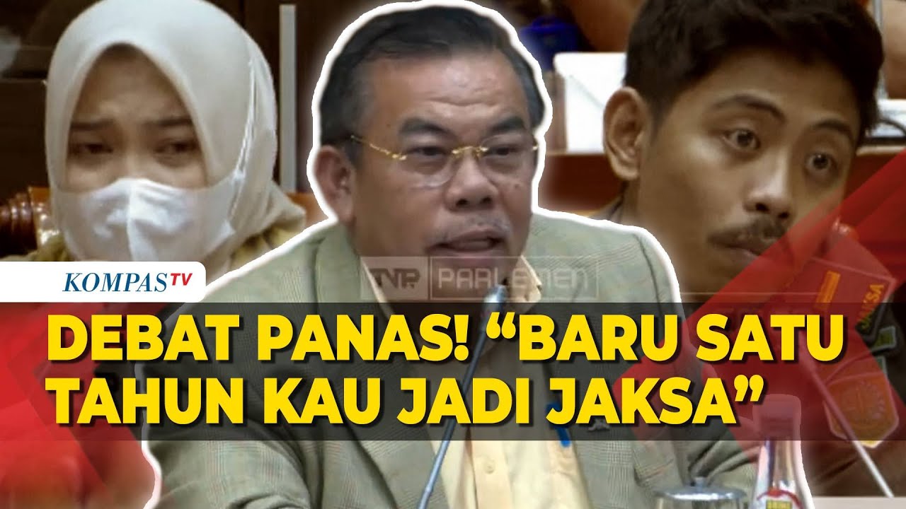 Debat Panas Jaksa Jovi dengan Anggota DPR Mangihut Sinaga: Kau Taat Enggak!