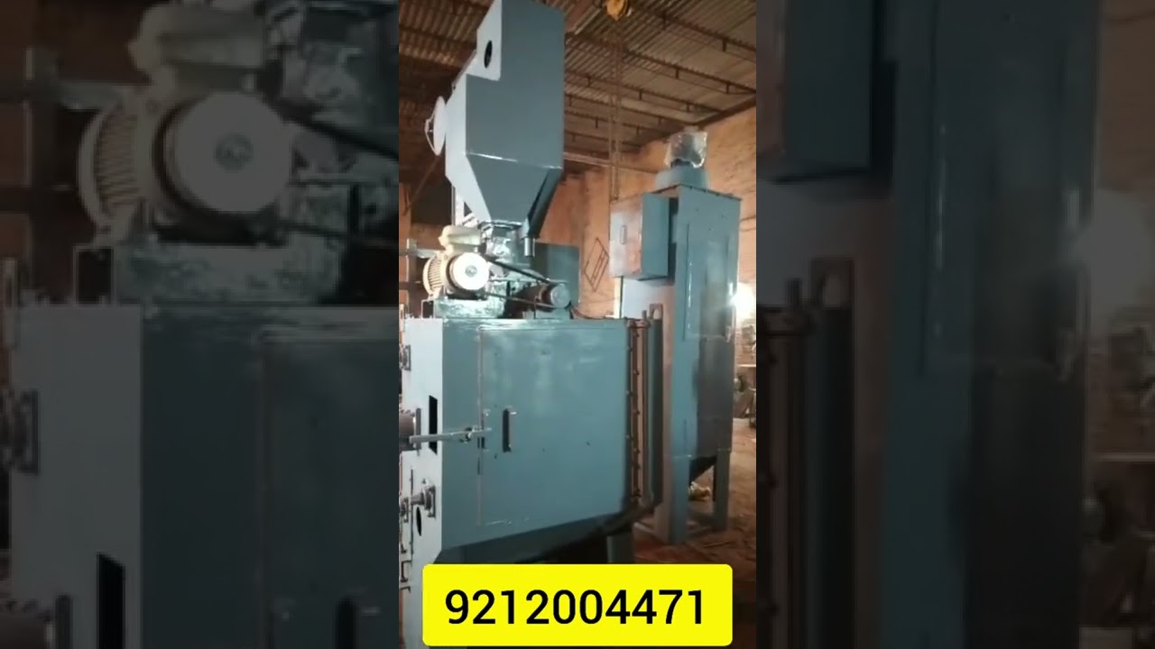 Tumblast Shot Blasting Machine #shorts #Machine #equipment #shotblasting