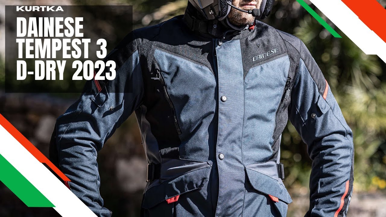 Najlepsza kurtka turystyczna za te pieniądze? - Kurtka Dainese Tempest 3 D-Dry
