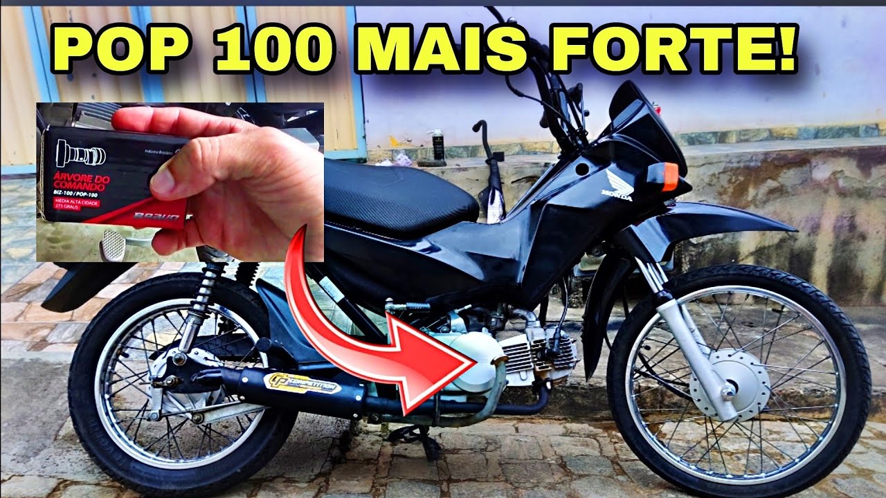POP 100 INSTALANDO COMANDO PREPARADO VAI DEIXAR MAIS FORTE