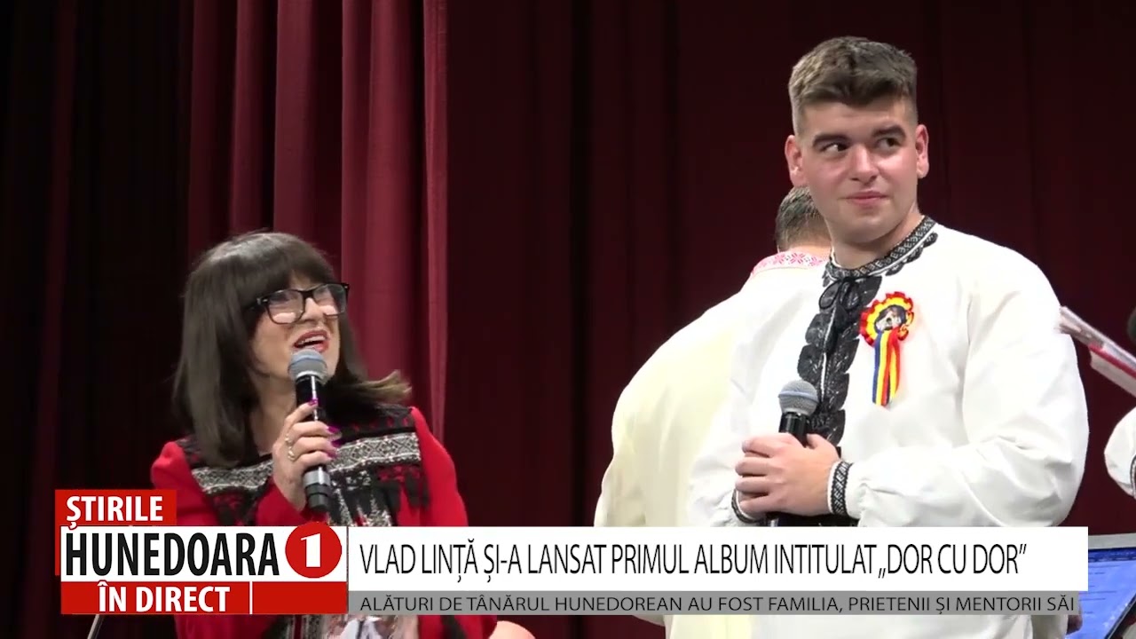 VLAD LINȚĂ ȘI-A LANSAT PRIMUL ALBUM INTITULAT „DOR CU DOR”