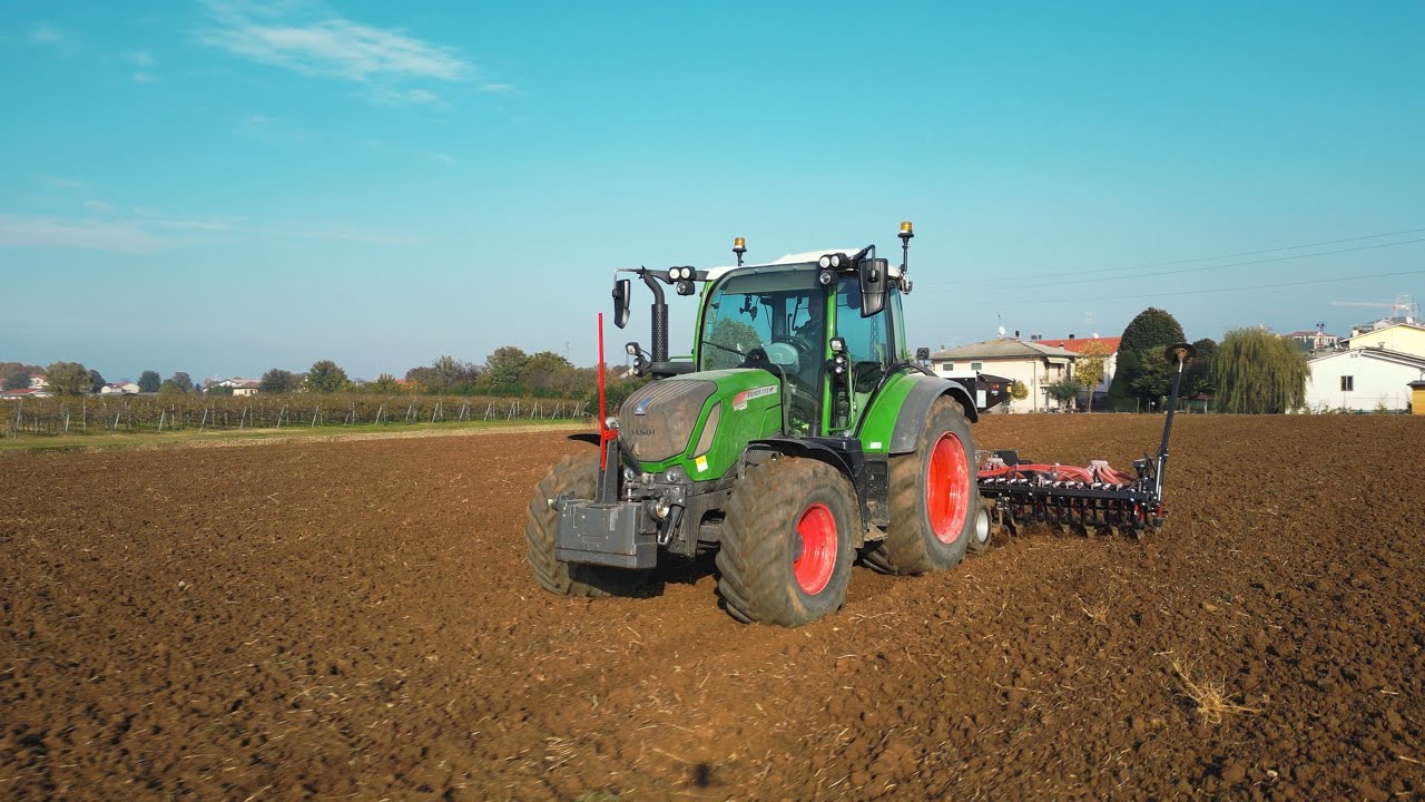 Fendt 312 & Mascar Montana 500 | Semina frumento 2024🌾 | Glorio s.n.c