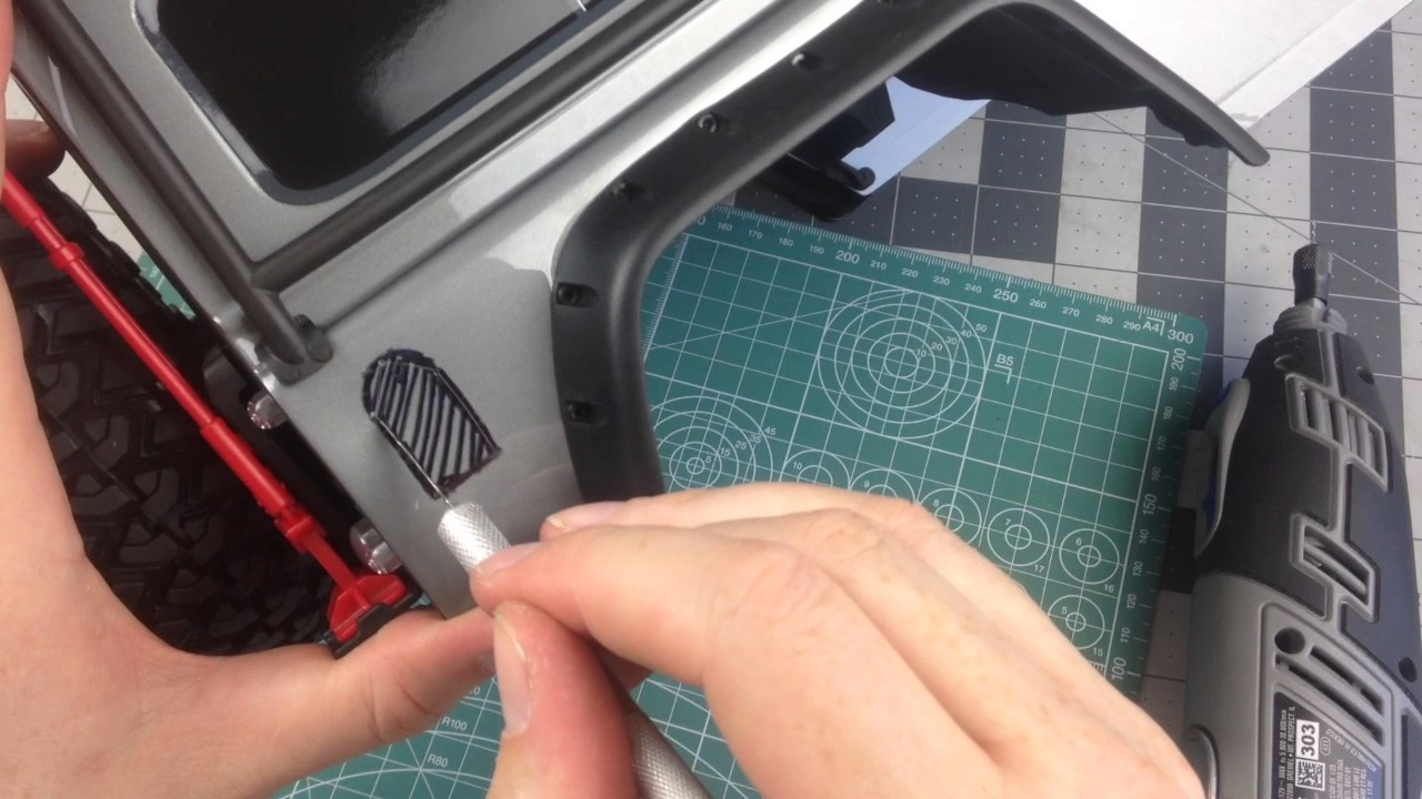 Knight Customs TR10002 D110 Fuel Cap - TRAXXAS TRX-4