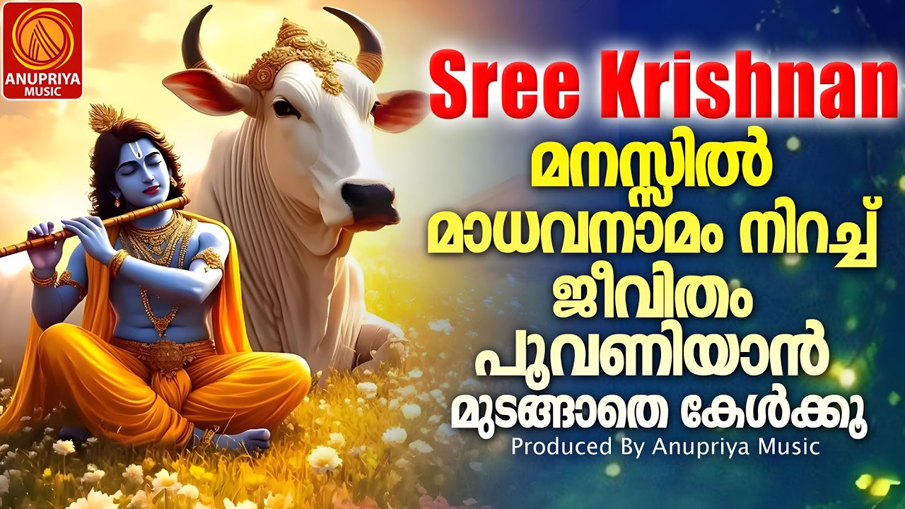 നീറുന്ന മനസ്സിൽ കുളിർമയുടെ ചന്ദനം ചാർത്തുന്ന ശ്രീ കൃഷ്ണ ഭക്തിഗാനങ്ങൾ | Sree Krishna Bakthiganagal |