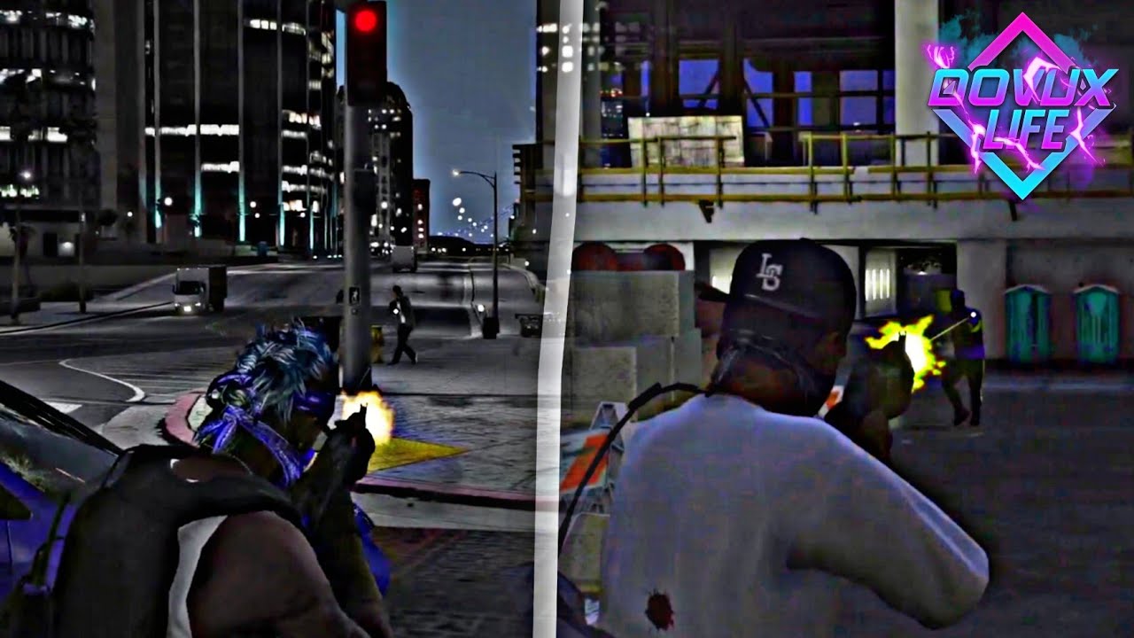 NameleZ VS King Crips // 1er dia de guerra // Ambas Perspectivas // DOVUX LIFE
