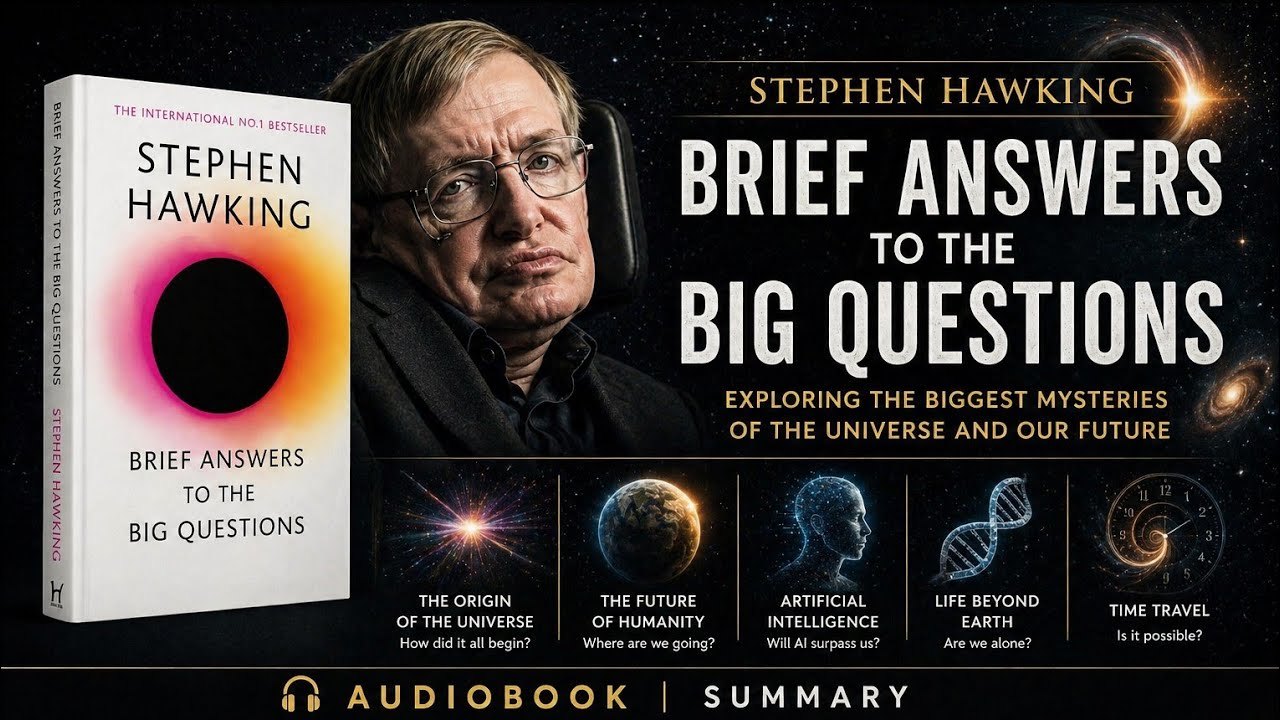 Brief Answers to the Big Questions | Stephen Hawking Book Summary in Hindi | Full Audiobook