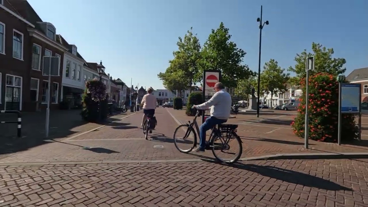 Rondje fietsen , Noordgouwe- Brouwershaven vv