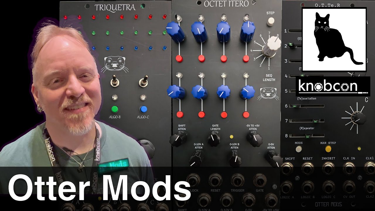 Otterly original modules from Otter Mods 🦦🎛️ #Knobcon