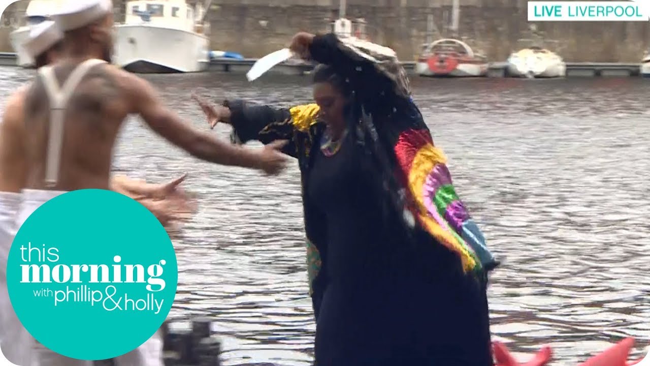 Alison Makes a Splash on the This Morning Weather Map | This Morning