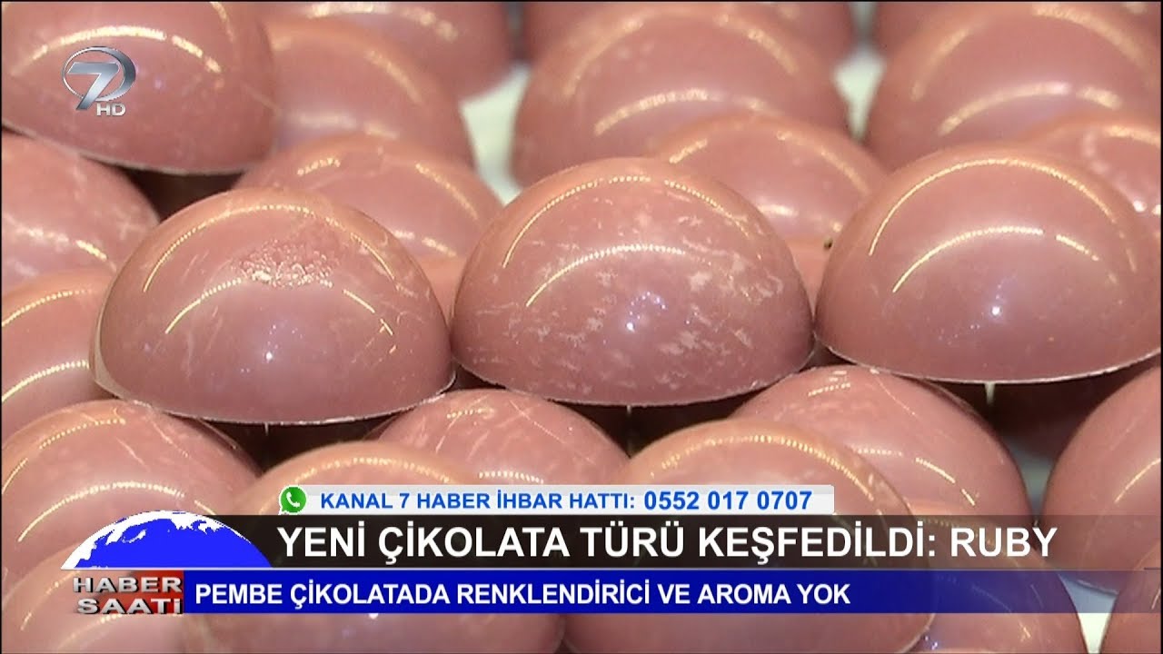 Yeni Çikolata Türü Keşfedildi: RUBY (Pembe Çikolata)