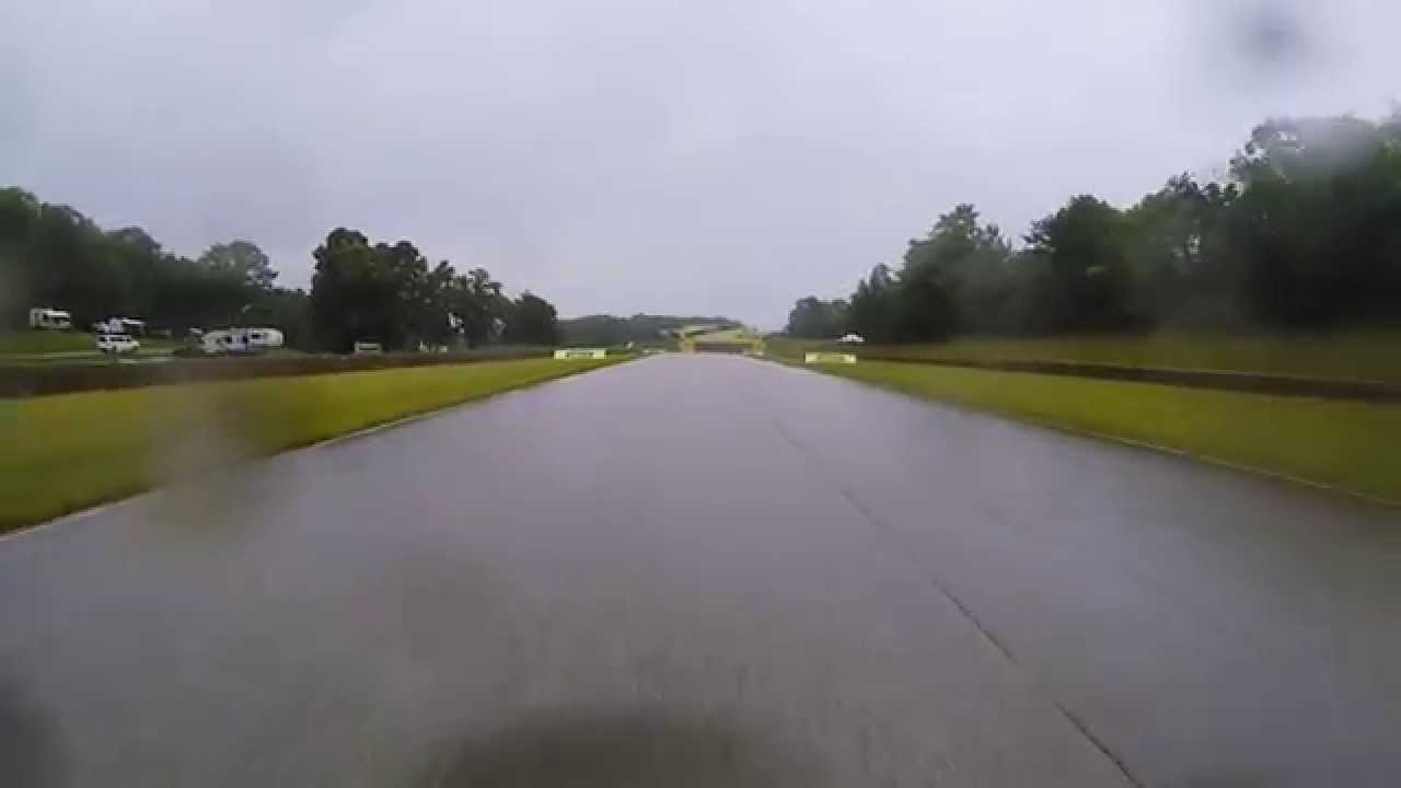 Road America Hot Lap in the Rain
