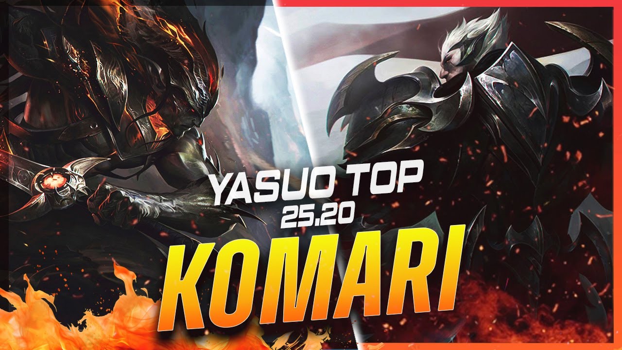 Комари &mdash; Ясуо против Дариуса TOP Обновление 25.20 &mdash; Геймплей Ясуо