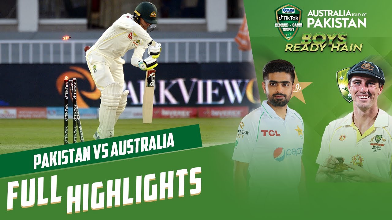 Full Highlights | Pakistan vs Australia | 1st Test Day 4 | PCB | MM1T