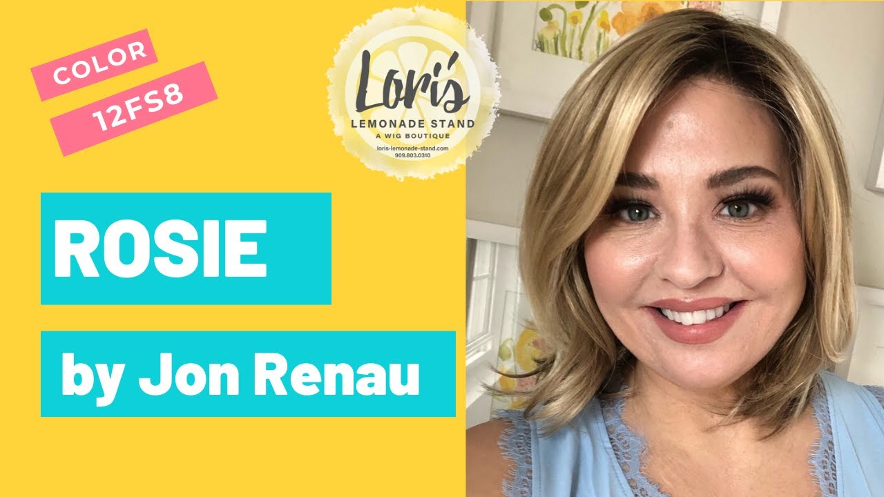WIG REVIEW:  Rosie by Jon Renau in color 12FS8