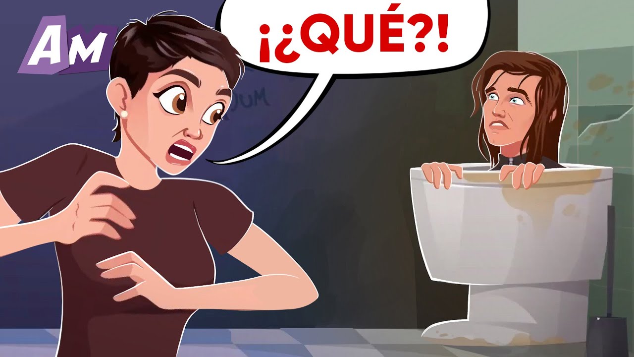 Una Mujer No Sabía Que Un Desconocido Se Escondía En Su Retrete | @AmoMamaEspañol