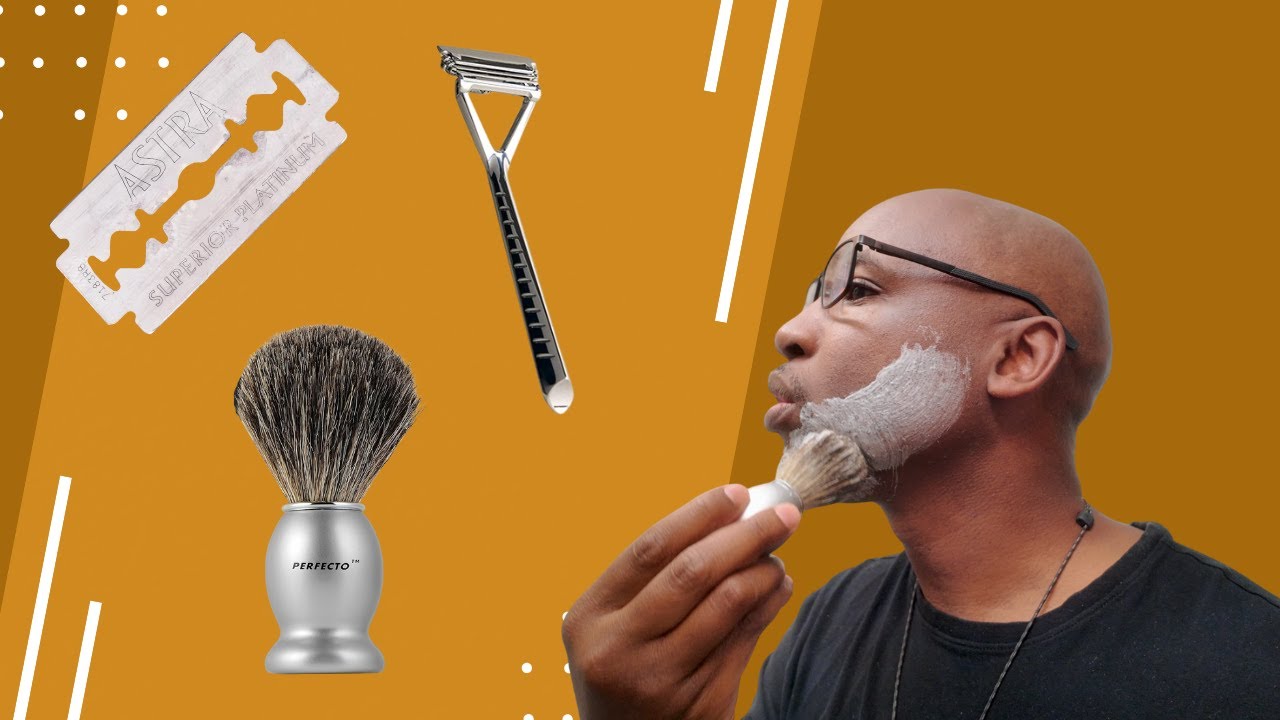 Perfecto Pure Badger Shaving Brush: Best Shaving Gift for Men (Safety & Straight Razor)