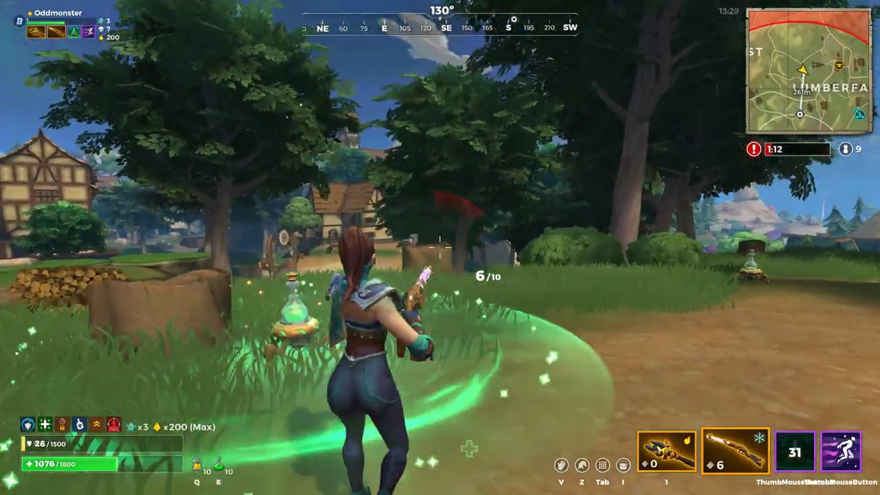 Realm Royale | Fire Stone Staff