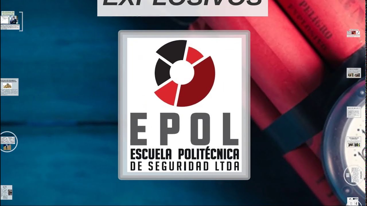Identificacion de Explosivos Epol