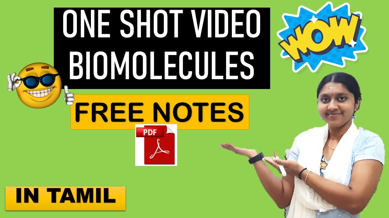 Biomolecules One Shot Video | Complete Chapter In Just 1.40 Hours | FREE NOTES | Class 12 Chemistry
